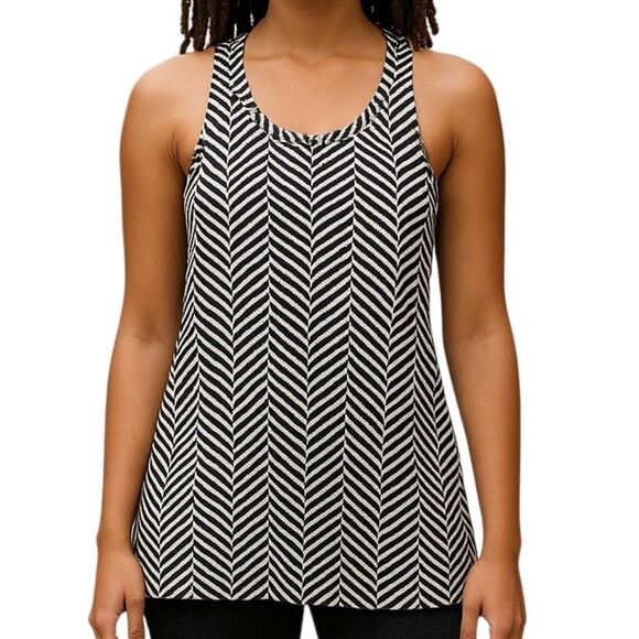 Juicy Couture | Racerback Chevron Print Top - Picture 1 of 7